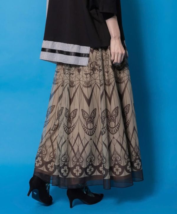 哥德式蝴蝶造型裙(雙面) 