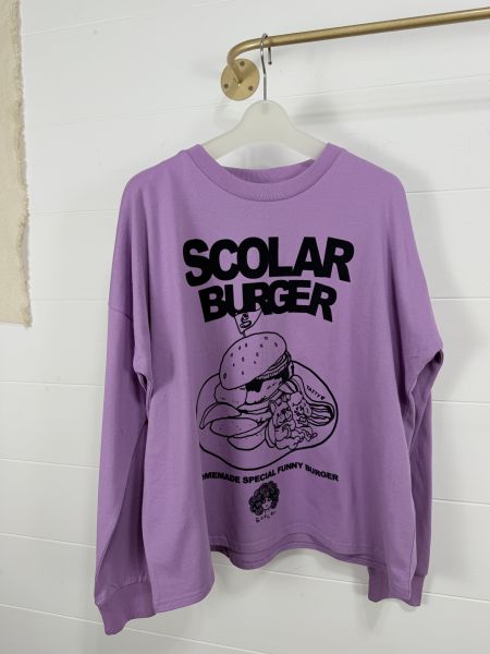 漢堡兔兔塗鴉上衣 