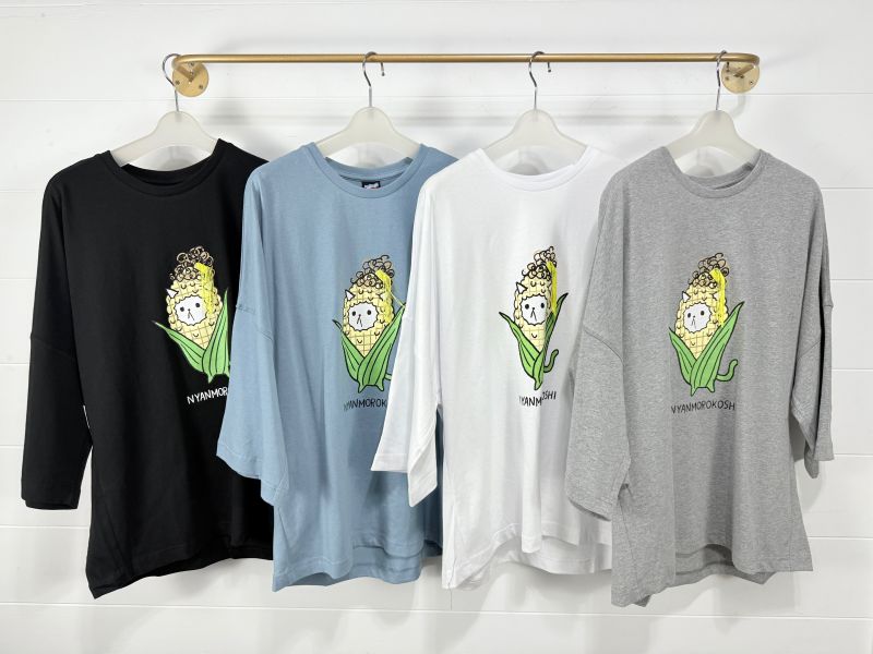 玉米鬚貓咪上衣 