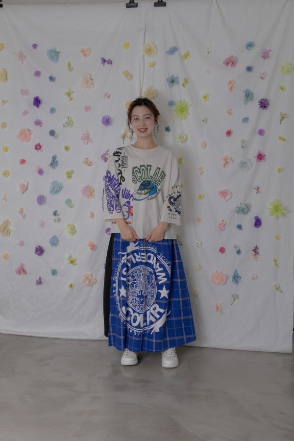 美式插畫短版上衣 