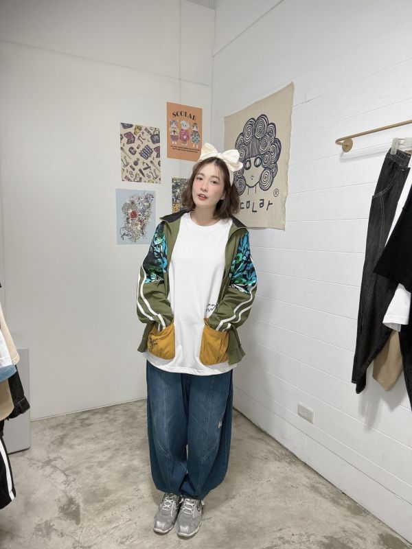 偽裝對戰雙口袋上衣 