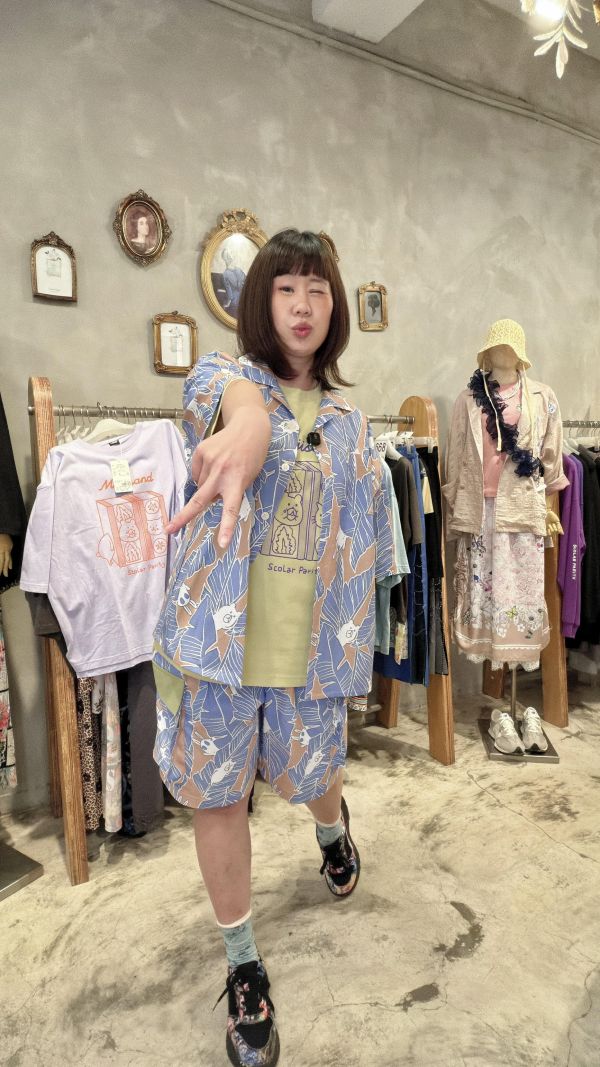 芭蕉葉角色短褲 