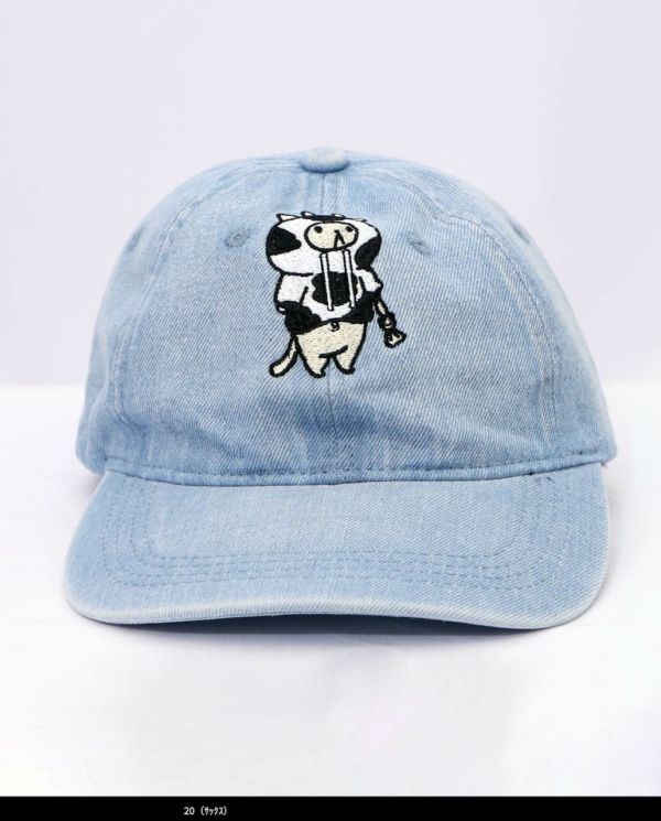 貓咪乳牛裝鴨舌帽 