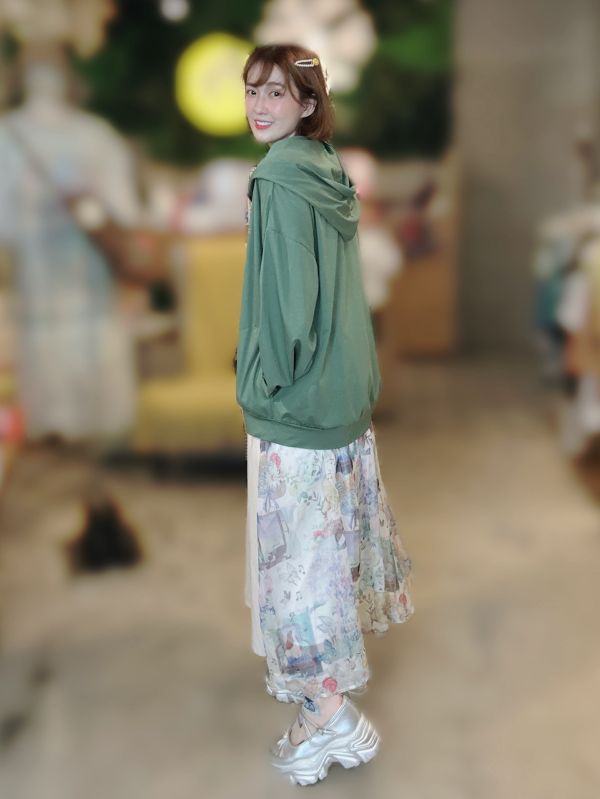 花邊教主牛仔裙 
