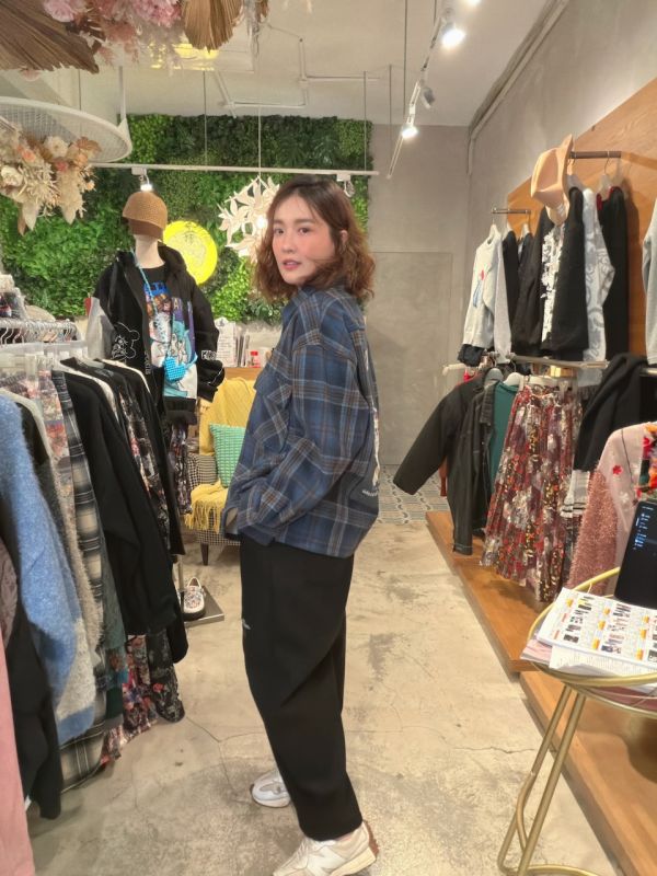 塗鴉刺繡老爺褲 