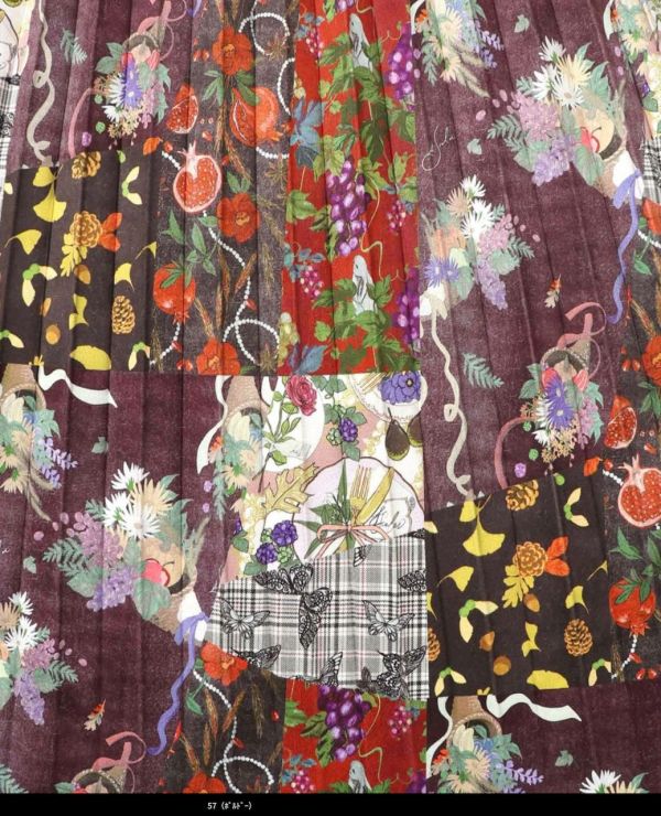 聚寶盆塗鴉百褶裙 