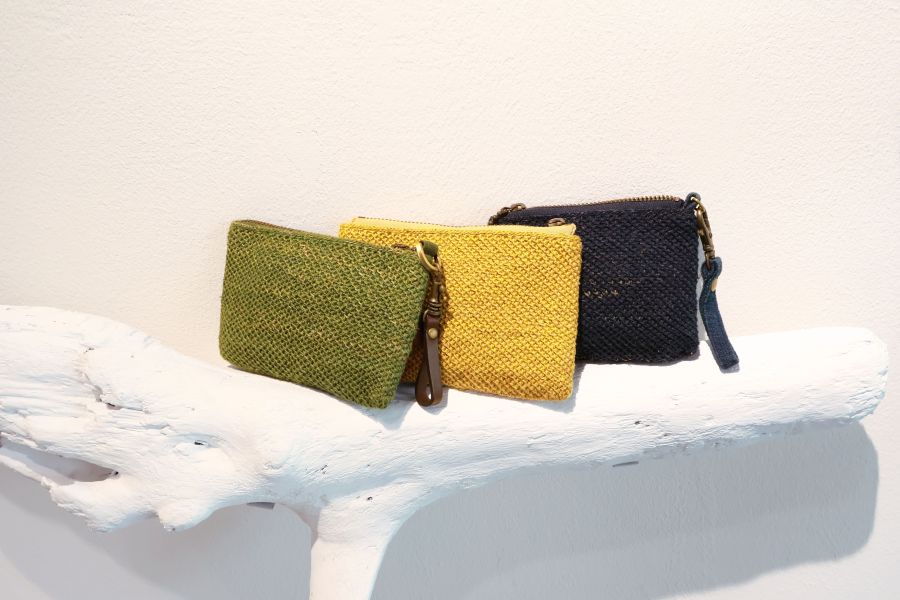 Lalaban Xinshe Banana Fiber Workshop｜Banana Fiber coin purse（green） 