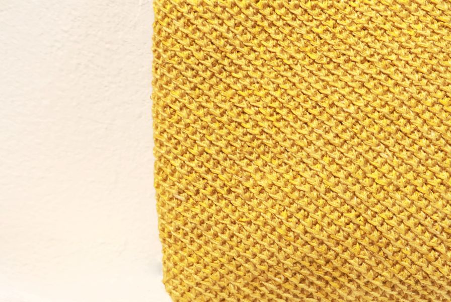 Lalaban Xinshe Banana Fiber Workshop｜Banana Fiber coin purse（yellow） 