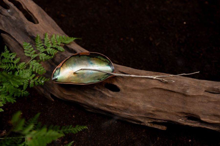 POEM of Nature｜Greenery on the branches（the set of Tea spoon & Tea Pick ） 