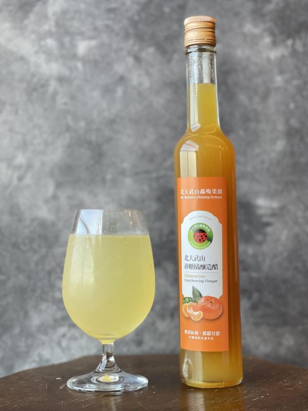砂糖橘水果釀造醋 以斯帖花園, 北大武山水果釀造醋, 北大武山蟲鳴果園, 香檬醋, 甜桔醋, 健康醋, 養身飲品砂糖橘