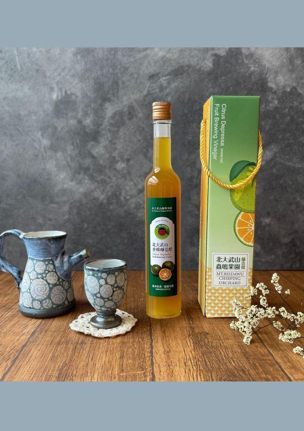 砂糖橘水果釀造醋 以斯帖花園, 北大武山水果釀造醋, 北大武山蟲鳴果園, 香檬醋, 甜桔醋, 健康醋, 養身飲品砂糖橘