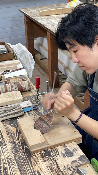 美作系列-相思木料理杓 美作系列-相思木料理杓,卓恩研究室, 木杓, 平底鍋木湯匙, 木頭料理杓, 醬汁杓