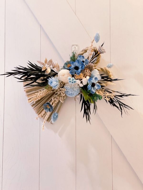 好事成雙 _新年注連繩 (小) 注連繩,  不凋花, 乾燥花, 索拉花, 仿真花, 永生花,永生花課程,新年花禮, chinesenewyeargift, 過年居家布置, 過年花禮, 乾燥花, 擬真花, 日本大地農園, 
しめなわ, Shimenawa, 新年壁掛, 新年掛飾, 喜妹娜哇 , 以斯帖花園, 過年花禮, 企業花藝課程, 企業包班花藝