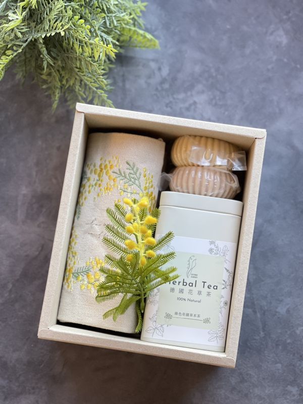 溫暖與愛_金合歡限量禮盒組 綠色奇蹟草本茶,波斯玫瑰國寶茶,德國花草茶, herbal tea, Germany tea,無咖啡因, 紓壓, 下午茶