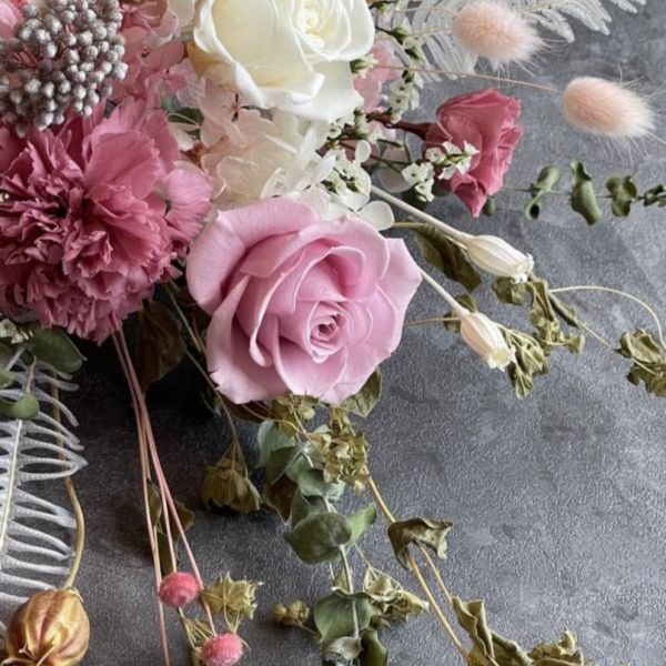 乾燥永生花束 乾燥永生捧花 , 不凋花, 乾燥花, 索拉花, 仿真花, 永生花, ,新娘捧花, 登記捧花、公證捧花、外拍道具, bride bouquet, bridal flower