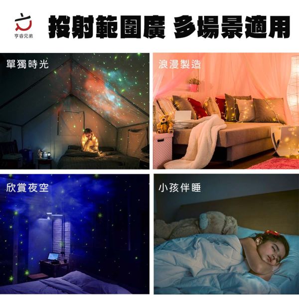 【HENRAY】太空人投影夜燈 小夜燈 氣氛燈 銀河燈 交換禮物 生日禮物 
