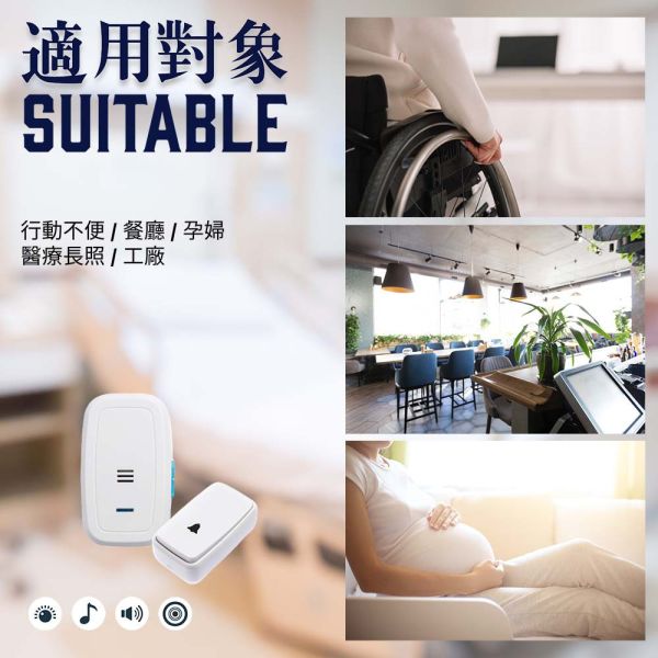 【HENRAY】自發電無限門鈴 
