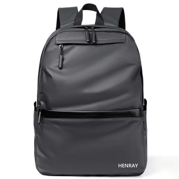 【HENRAY】原宿後背包（科技黑／鋼鐵灰） 