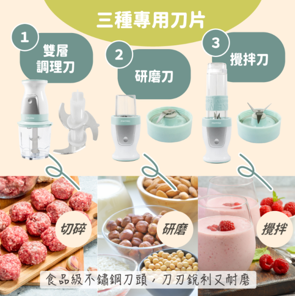 【松木家電】多功能食物調理機 