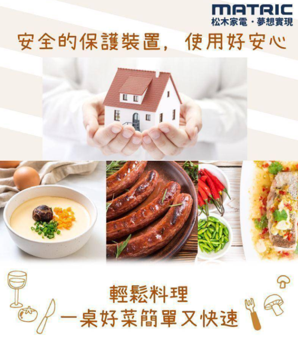 【松木家電】煎炒．煮．蒸全能電氣鍋 