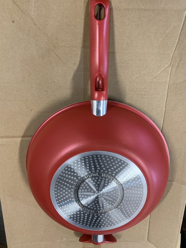 【Tefal法國特福】美食家系列32cm不沾炒鍋加蓋-福利品 