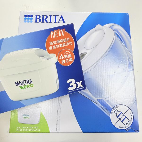 現貨【BRITA】馬利拉 濾水壺XL 3.5公升+4個濾芯 超值優惠組 / 單入組 / 濾芯組合 