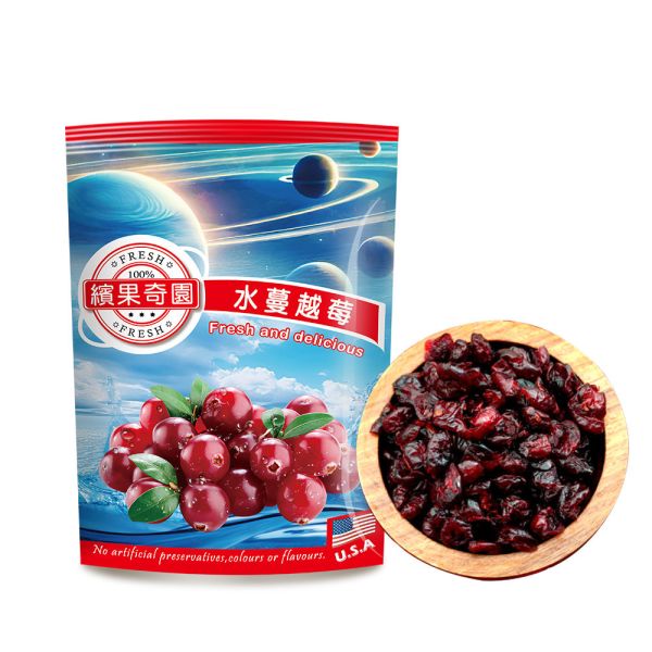 【繽果奇園】美國純正水蔓越莓乾90g/包 蔓越莓,果乾,下午茶,零食,點心,零嘴