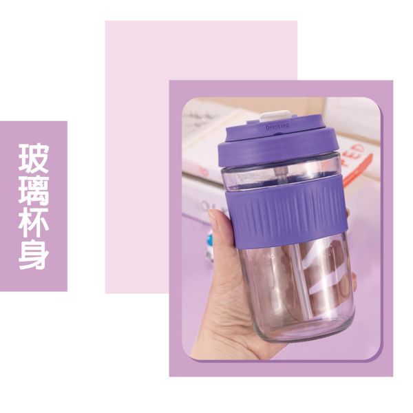 【PIERRE CARDIN】布里昂雙開蓋提杯500ml 水壺,水杯,玻璃,布里昂,提把水壺,玻璃水壺,Pierre cardin