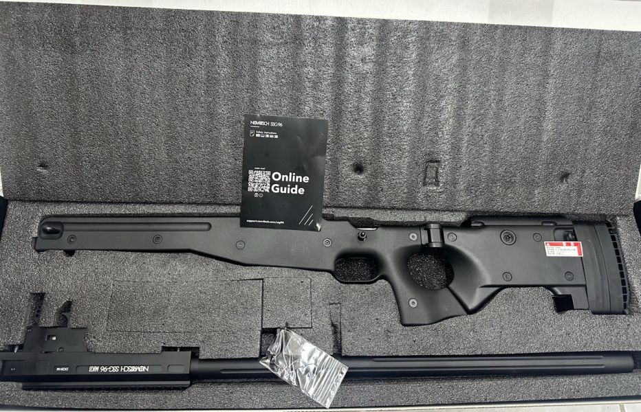 [展示槍出清] NOVRITSCH SSG96 MK2 折疊後拖 手拉空氣槍 AWP NOVRITSCH,SSG96 MK2 折疊後拖 手拉空氣槍 AWP,展示槍,出清
