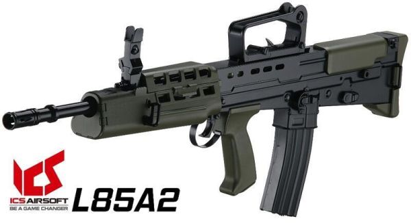 ICS L85/L86 A2 AEG 電動步槍 ICS Airsoft, ICS AEG, ICS 空氣軟槍, AEG 電動槍, 分離式 Gearbox, ICS M4