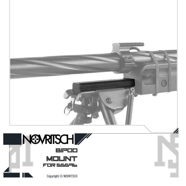 NOVRITSCH The SSG96 Bipod Mount NOVRITSCH,SSG96,Mk.2,L96,Bipod,Mount