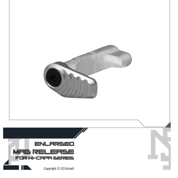 Hi-Capa 加大退彈鈕組 (銀色/Sliver) Hi-Capa,維修,替換,MX-025A