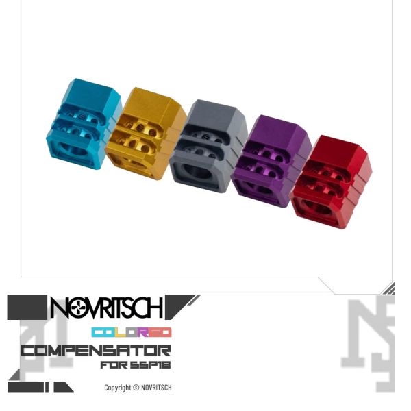 NOVRITSCH SSP18 原廠客製 異色 補償器 (藍/金/灰/紫/紅) NOVRITSCH,SSP18,原廠客製,異色,補償器,藍,金,灰,紫,紅,YMS AIRSOFT,YMS,AIRSOFT,YAMASHUN,TAIWAN AIRSOFT,AIRSOFT TAIWAN,亞瑪順,生存遊戲