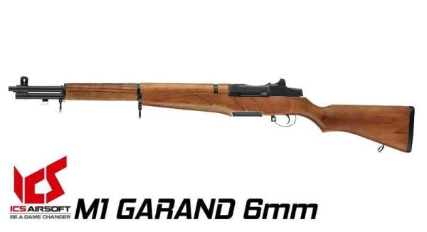 ICS 葛蘭特M1 Garand 全金屬實木電動槍 ICS Airsoft, ICS AEG, ICS 空氣軟槍, AEG 電動槍, 分離式 Gearbox, ICS M4