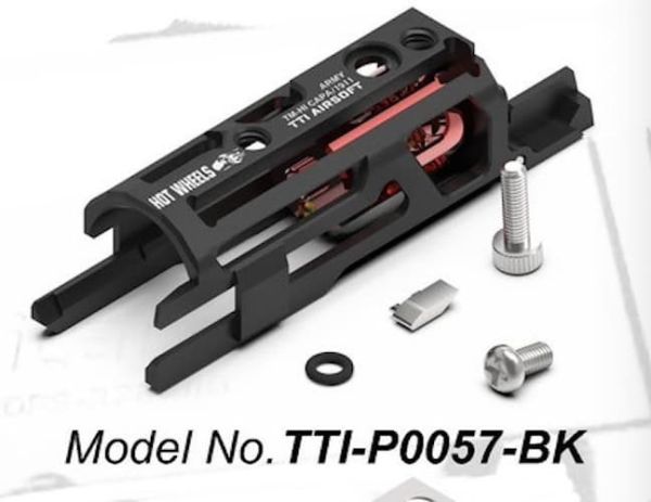 TTI CNC 7075鋁合金零阻力輕量化CAPA黑色飛機座 TTI,INFINITY,AAP01,AAP01C,One-piece,Aluminum,TDC,HOP-UP Chamber,YMS AIRSOFT,YMS,AIRSOFT,YAMASHUN,TAIWAN AIRSOFT,AIRSOFT TAIWAN,亞瑪順,生存遊戲