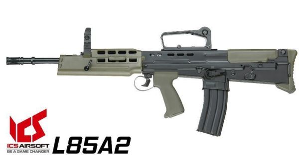 ICS L85/L86 A2 AEG 電動步槍 ICS Airsoft, ICS AEG, ICS 空氣軟槍, AEG 電動槍, 分離式 Gearbox, ICS M4