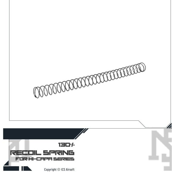 Hi-Capa 覆進簧 (130%) Hi-Capa,維修,替換,ICS,AH-11