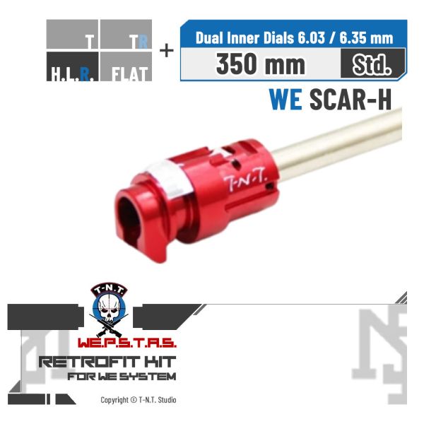 T-N.T. APS-X HOP-UP System WEPSTAS WE System Std. Retrofit Kit (230mm - 640mm) T-N.T.,APS-X HOP-UP System,WEPSTAS,WE,Std.,Retrofit Kit