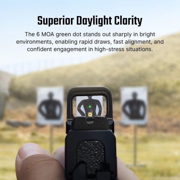 OLIGHT Osight SE GN 封閉式 6 MOA 綠點瞄準器 非球面透鏡 封閉式發射器 側置電池 R1620 OLIGHT Osight SE GN 封閉式 6 MOA 綠點瞄準器 非球面透鏡 封閉式發射器 側置電池 R1620,YMS AIRSOFT,YMS,AIRSOFT,YAMASHUN,TAIWAN AIRSOFT,AIRSOFT TAIWAN,亞瑪順,生存遊戲