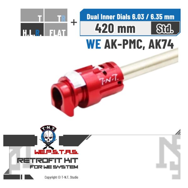 T-N.T. APS-X HOP-UP System WEPSTAS WE System Std. Retrofit Kit (230mm - 640mm) T-N.T.,APS-X HOP-UP System,WEPSTAS,WE,Std.,Retrofit Kit