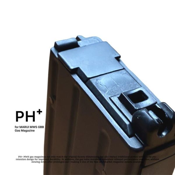 Ph+ for TM MWS GBB瓦斯彈匣 PH⁺,Tokyo Marui,TM,MWS,GBB,Hi-capa,不鏽鋼,飛鏢,飛鏢簧,YMS AIRSOFT,YMS,AIRSOFT,YAMASHUN,TAIWAN AIRSOFT,AIRSOFT TAIWAN,亞瑪順,生存遊戲