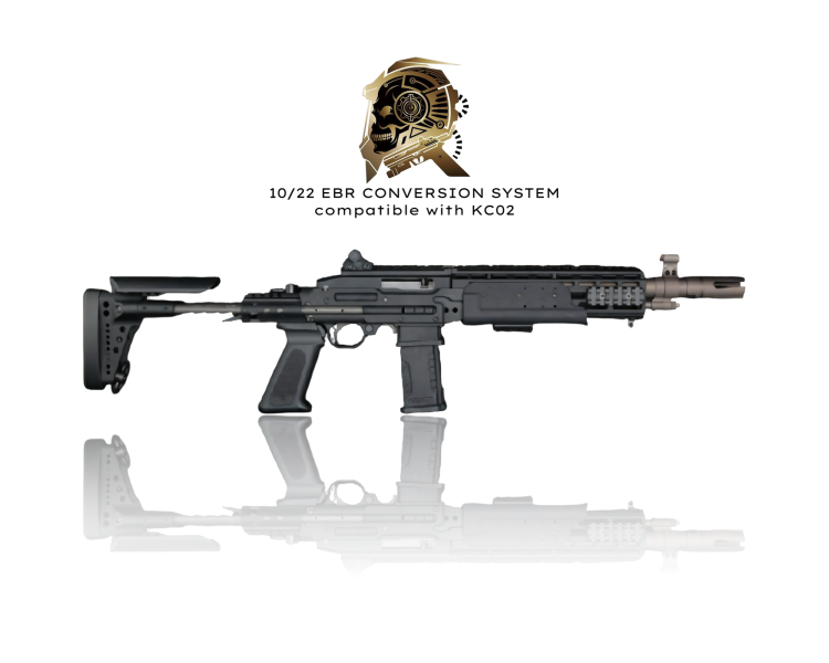 ITP 10/22 EBR 轉換套件 for KJ kc02 GBB 10/22EBR,KC02改裝,EBR套件,KC02升級,CNC機匣,MLOK,DMR,14mmCCW,Airsoft改裝