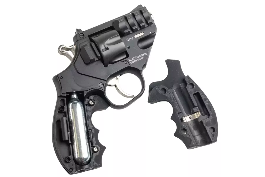 ARES KORTH Sky Marshal CO2 左輪手槍 ARES Airsoft
APR-007
KORTH Sky Marshal
CO₂ Revolver
氣動左輪手槍
Airsoft 手槍
生存遊戲 枪械
氣槍 全金屬
ARES 左輪氣槍
Revolver 氣動槍
6mm BB 彈槍
可調整 Hop-Up