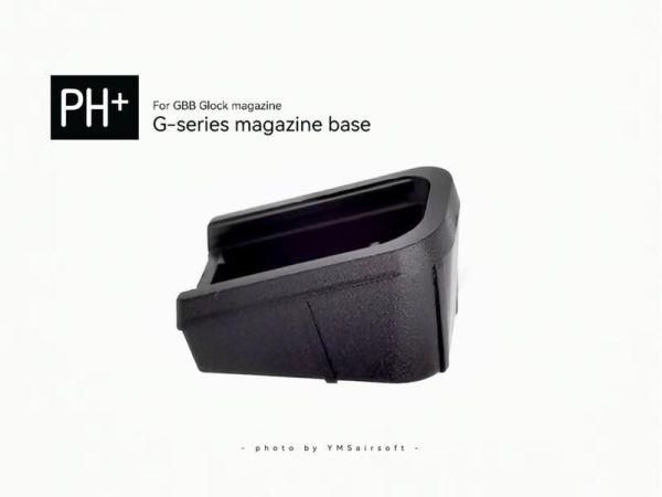 PH⁺ MARUI/VFC GLOCK G系列 蜂巢樣式 彈匣底板 YMS PH+, 蜂巢樣式彈匣底板, GBB 改裝件, 瓦斯槍強化件, Airsoft GBB parts