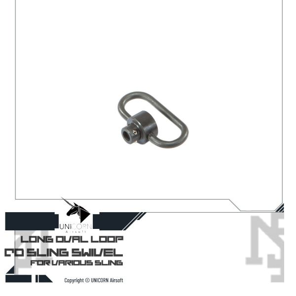 UNICORN Long Oval QD Sling Swivel UNICORN,QD,Sling,Swivel