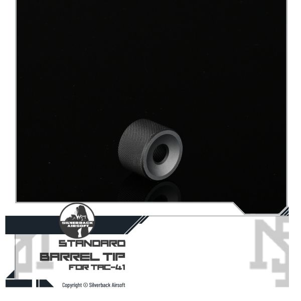 SILVERBACK TAC-41 Barrel Tip Silverback,SBA,TAC-41,Barrel Tip,YMS AIRSOFT,YMS,AIRSOFT,YAMASHUN,TAIWAN AIRSOFT,AIRSOFT TAIWAN,亞瑪順,生存遊戲