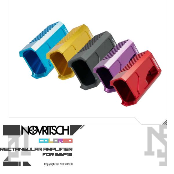 NOVRITSCH SSP18/SSE18 Custom Colour Rectangular Amplifier (Blue/Gold/Grey/Purple/Red) NOVRITSCH,SSP18,SSE18,Custom,Rectangular Amplifier,Blue,Gold,Grey,Purple,Red,YMS AIRSOFT,YMS,AIRSOFT,YAMASHUN,TAIWAN AIRSOFT,AIRSOFT TAIWAN,亞瑪順,生存遊戲