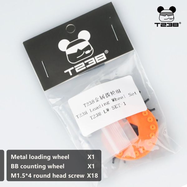 【YMS-現貨】T238電動填彈器用金屬裝彈輪組｜升級耐用｜精準計數｜適用 T238 Speed Loader T238 Electric Speed Loader PRO Edition, 電動填彈器, 智能填彈器, Airsoft speed loader, GBB 彈匣 裝彈, AEG 彈匣 裝彈