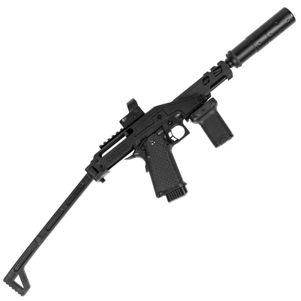 NOVRITSCH SSP5用卡賓 衝鋒 套件 Hi Capa Carbine Kit, 手槍轉SMG, PCC套件, SSP5, SSP1, GBB改裝, 輕量卡賓, airsoft SMG, YMS