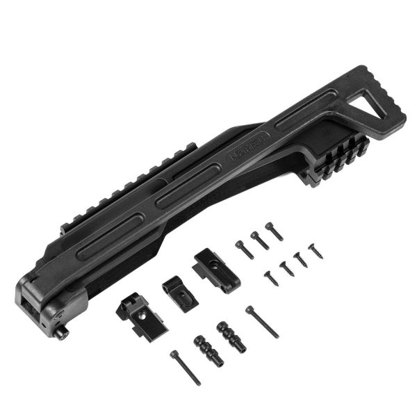 NOVRITSCH SSP5用卡賓 衝鋒 套件 Hi Capa Carbine Kit, 手槍轉SMG, PCC套件, SSP5, SSP1, GBB改裝, 輕量卡賓, airsoft SMG, YMS